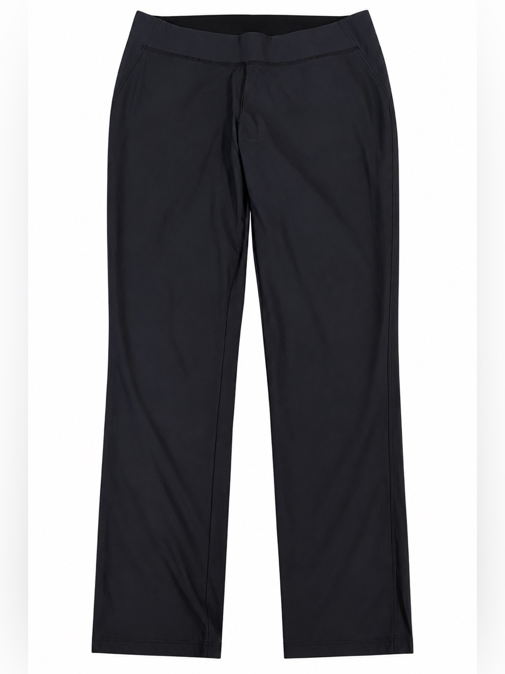 EUC Columbia Omni-Shield Active Pants Women’s L Black Straight Leg Stretch